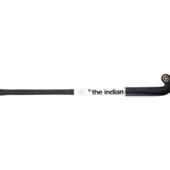 The Indian Maharadja Hockeystick* Gold Pro Mid Bow zaalhockeystick junior black white gold foil