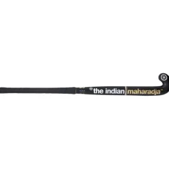 The Indian Maharadja Hockeystick* Gold 95 Pro Bow hockeystick black gold