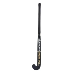 The Indian Maharadja Hockeystick* Gold 95 Pro Bow hockeystick black gold