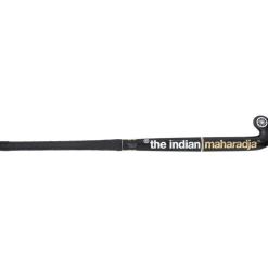 The Indian Maharadja Hockeystick* Gold 80 Goalie Bow hockeystick black gold