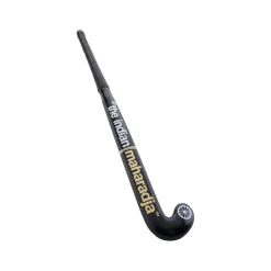 The Indian Maharadja Hockeystick* Gold 80 Goalie Bow hockeystick black gold