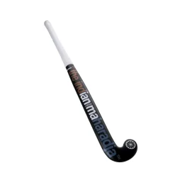 The Indian Maharadja Hockeystick* Gravity 10 Mid Bow zaalhockeystick black copper white grey blue