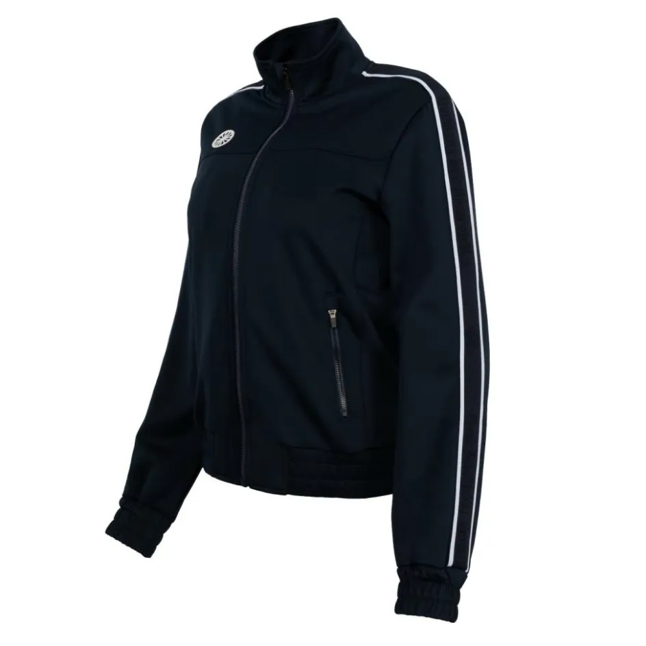 The Indian Maharadja Hockeykleding* Jaipur Performance trainingsjack dames navy