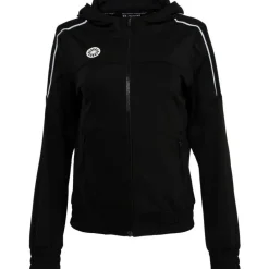 The Indian Maharadja Hockeykleding* Jaipur Performance Hooded trainingsjack dames  black