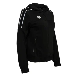 The Indian Maharadja Hockeykleding* Jaipur Performance Hooded trainingsjack dames  black