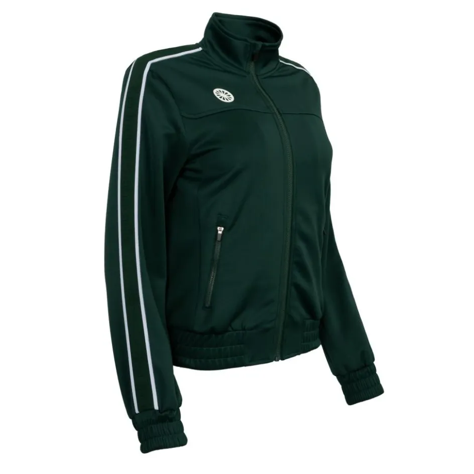 The Indian Maharadja Hockeykleding* Jaipur Performance trainingsjack junior green