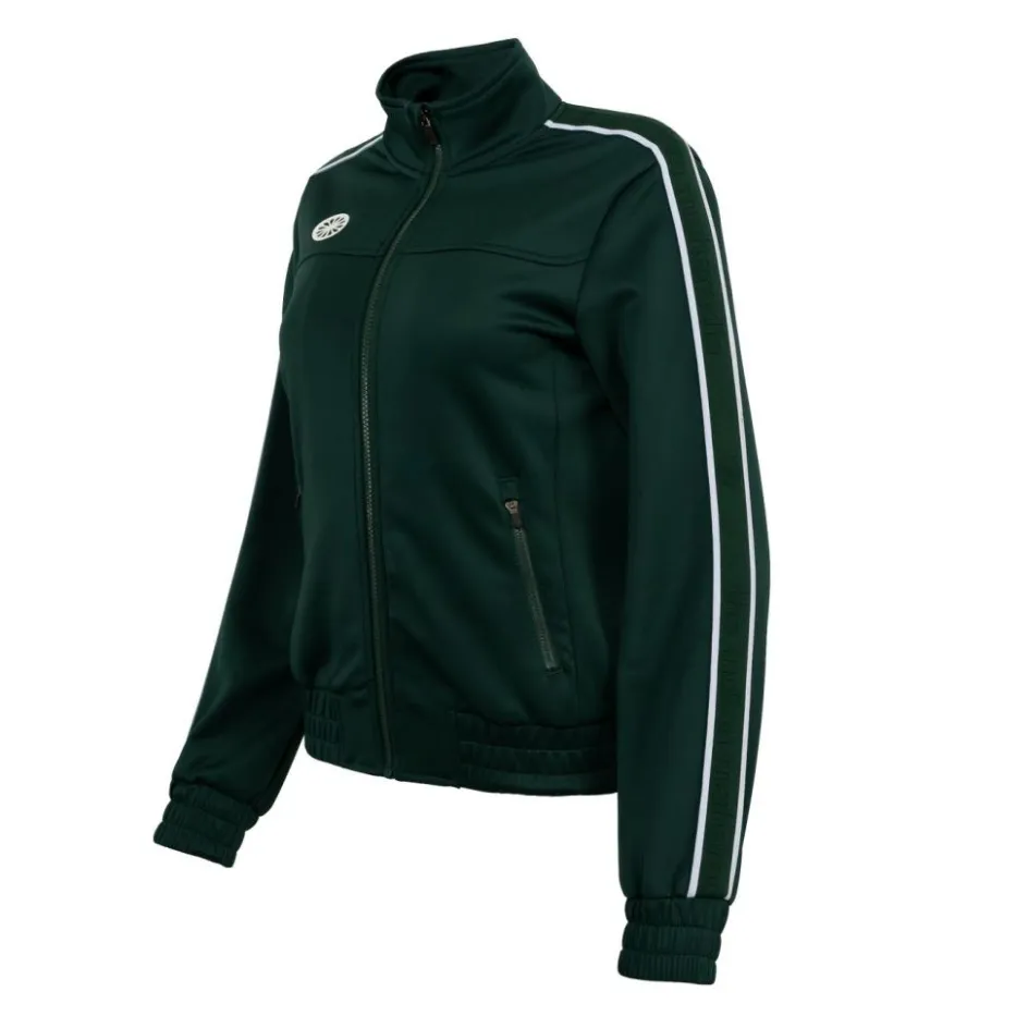 The Indian Maharadja Hockeykleding* Jaipur Performance trainingsjack junior green