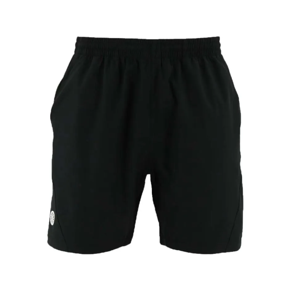 The Indian Maharadja Tenniskleding* Kadiri 7 inch tennisshort heren black