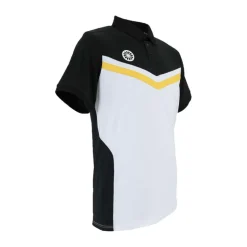 The Indian Maharadja Tenniskleding* Kadiri 23 tennispolo heren black