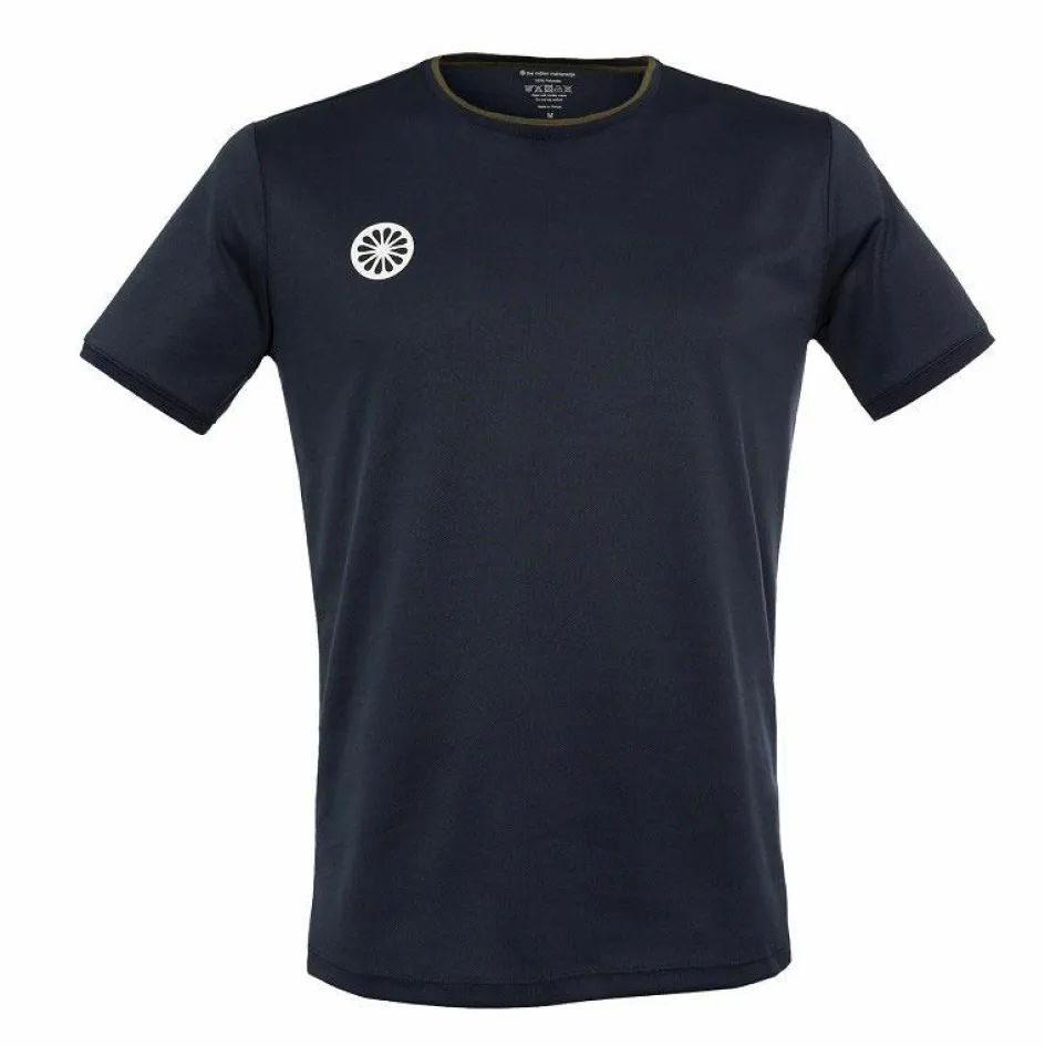 The Indian Maharadja Tenniskleding* Kadiri Pique tennisshirt heren navy