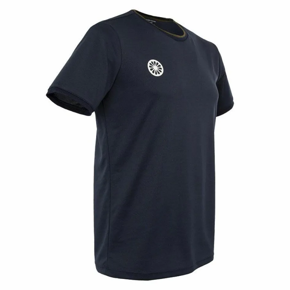 The Indian Maharadja Tenniskleding* Kadiri Pique tennisshirt heren navy
