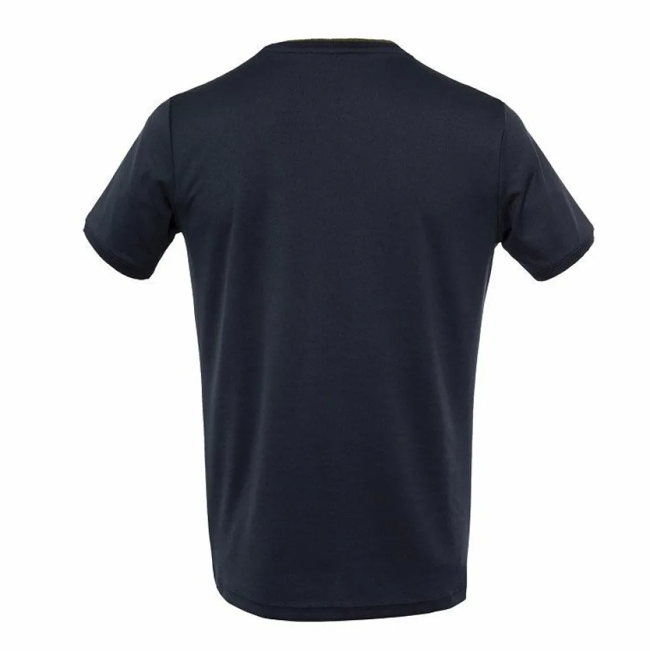 The Indian Maharadja Tenniskleding* Kadiri Pique tennisshirt heren navy