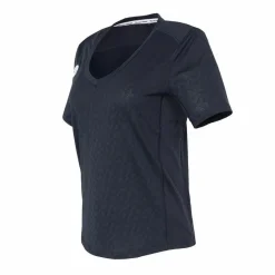 The Indian Maharadja Tenniskleding* Kadiri Jacquard Mono tennisshirt dames navy