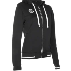 The Indian Maharadja Hockeykleding* Tech Hooded trainingsjack dames black