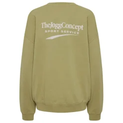 TheJoggConcept Truien & Vesten*Rubi sweater heren split pea