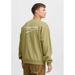 TheJoggConcept Truien & Vesten*Rubi sweater heren split pea