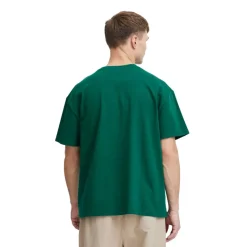 TheJoggConcept Shirts, Polo's & Blouses*Silas Logo shirt heren evergreen