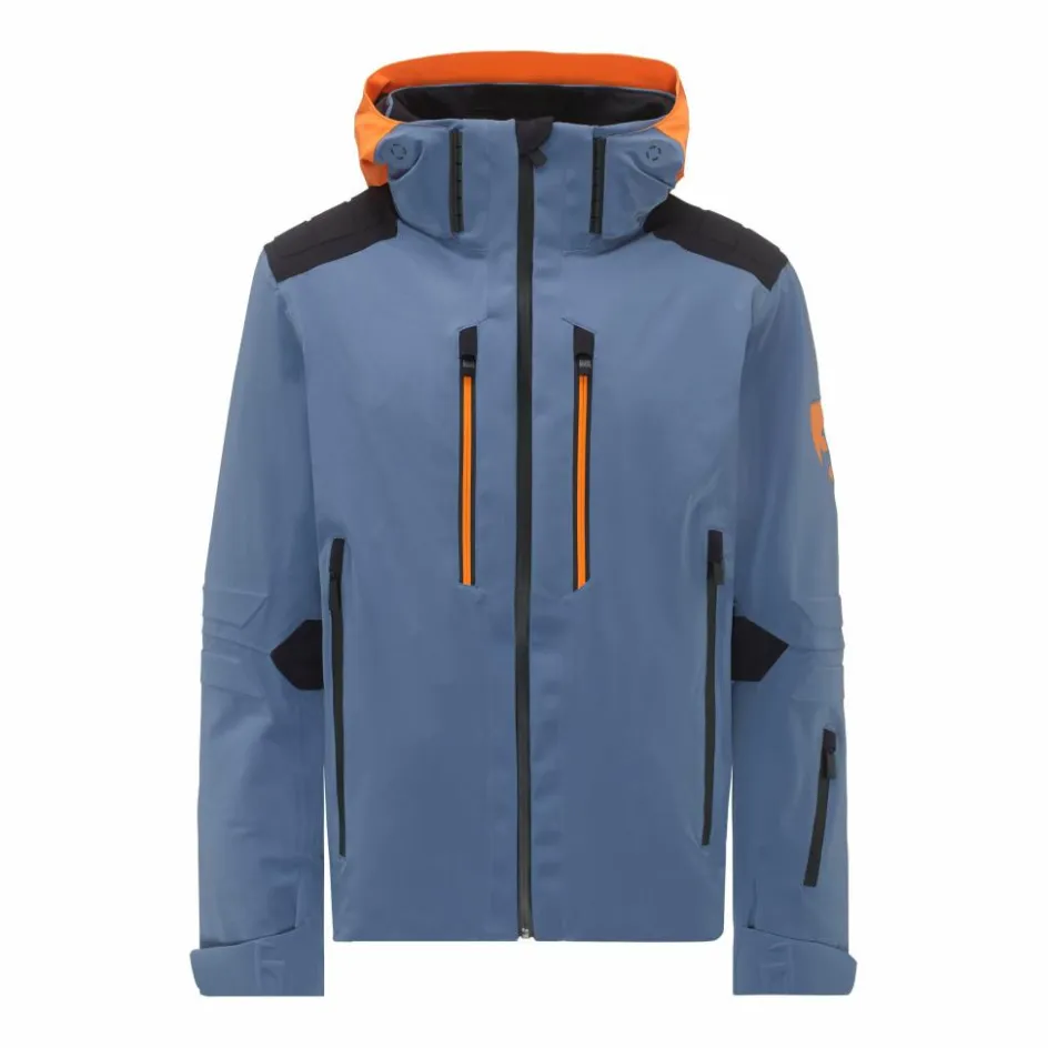 Toni Sailer Ski Jassen|Wintersport* Evan winterjas heren blue metal