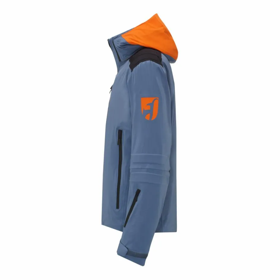 Toni Sailer Ski Jassen|Wintersport* Evan winterjas heren blue metal