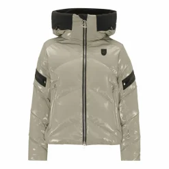 Toni Sailer Ski Jassen|Wintersport* Helena Glimmer winterjas dames mineral earth