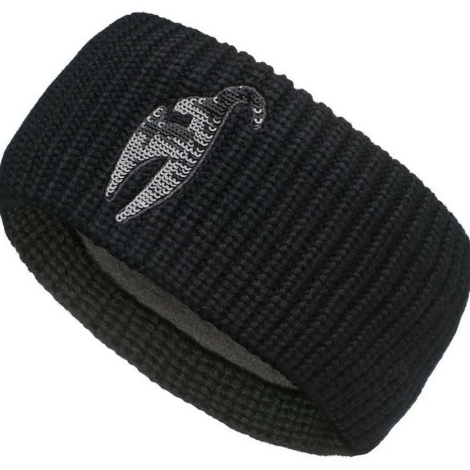 Toni Sailer Mutsen|Wintersport* Isadora hoofdband dames black