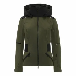 Toni Sailer Ski Jassen|Wintersport* Martha winterjas dames dark pine
