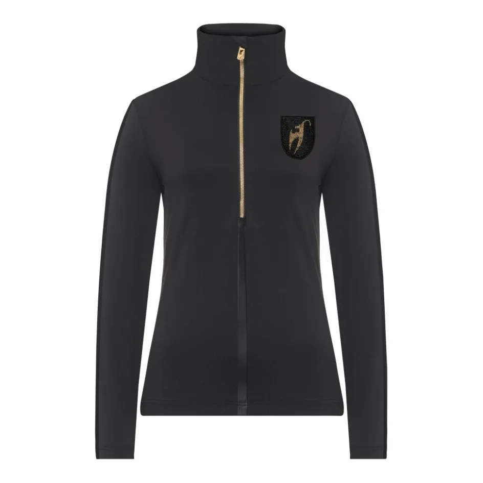 Toni Sailer Skipullies|Wintersport* Nika Gold Pearl skipully dames black