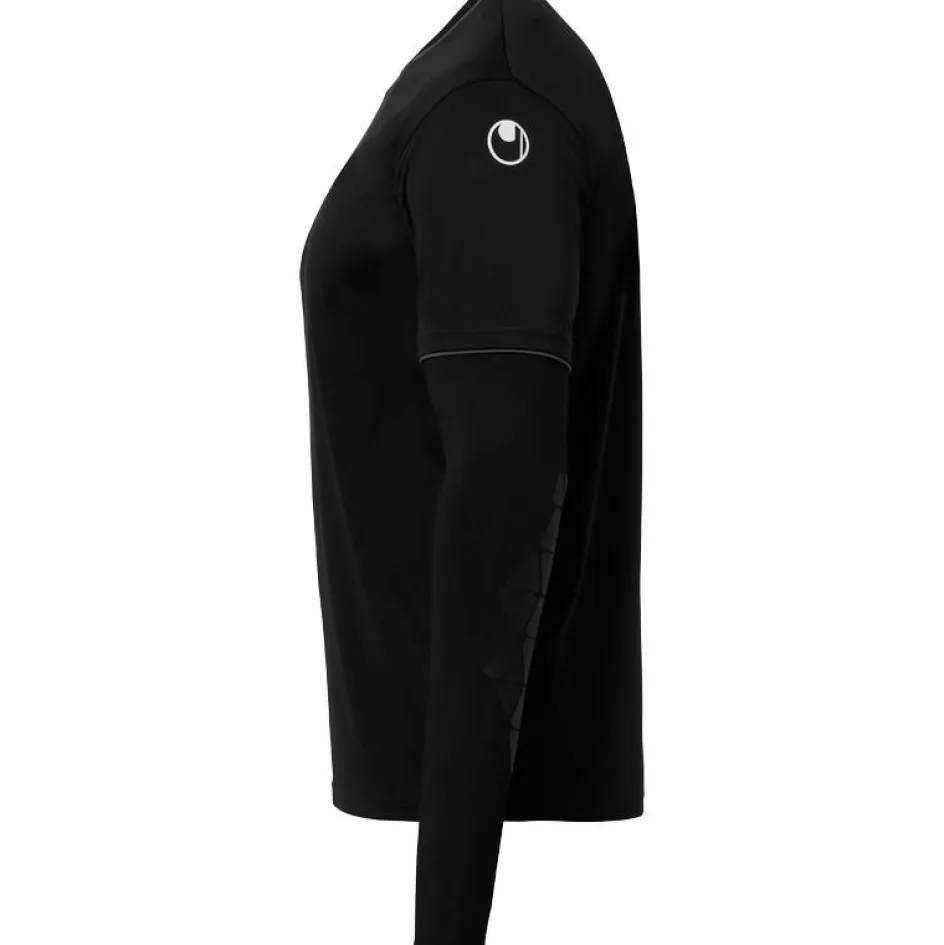 Uhlsport Voetbalkleding*Save keepersshirt black