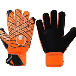 Uhlsport Keepershandschoenen*Soft Resist + Flex Frame keepershandschoenen fluo orange white black