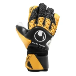 Uhlsport Keepershandschoenen*Supergrip Resist keepershandschoenen black fluo  orange white