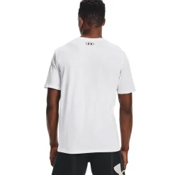 Under Armour Sportshirt* Left Chest Logo shirt heren white black