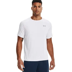 Under Armour Sportshirt* Tech 2.0 sportshirt heren white overcast grey