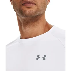 Under Armour Sportshirt* Tech 2.0 sportshirt heren white overcast grey