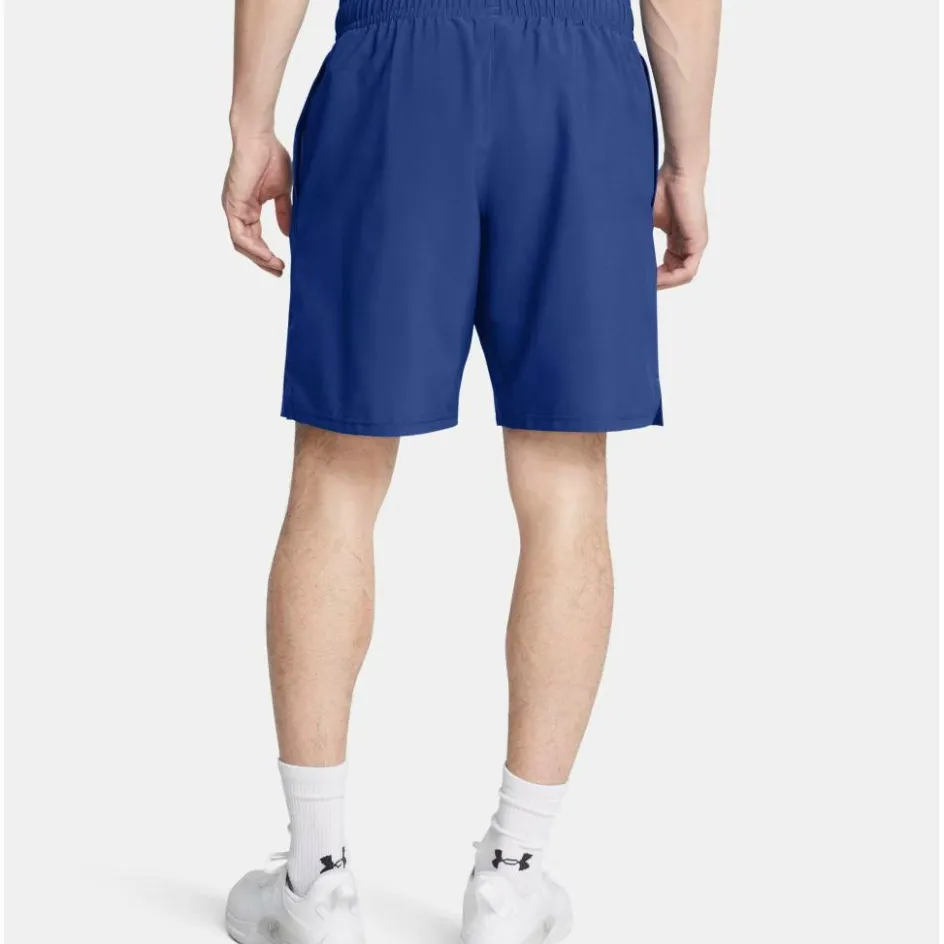 Under Armour Sportbroek* Tech Woven Wordmark short heren tech blue horizon blue