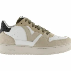 Victoria Schoenen*Madrid Metal schoenen dames platino