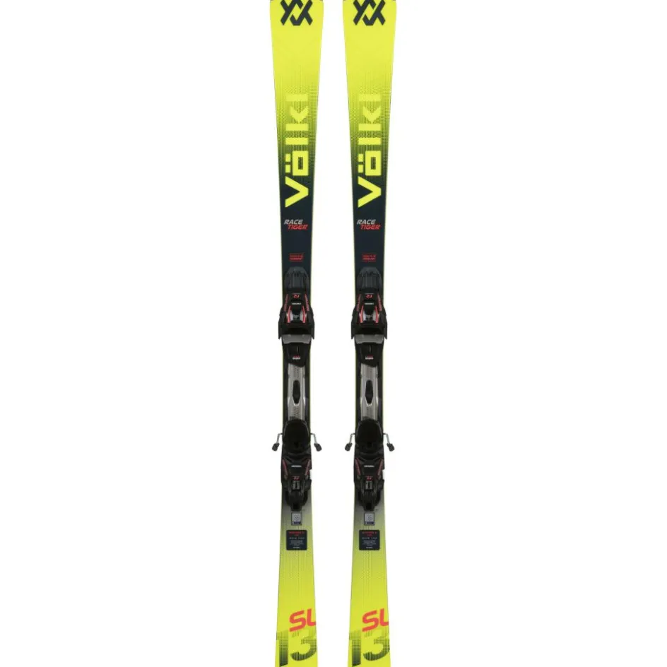 Völkl Ski's|Wintersport*Racetiger SL 25 - 26 ski's met rMotion 12 binding