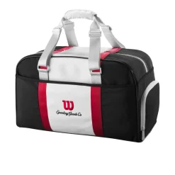 Wilson Tennistassen*Courage Collection Duffle tennistas black white