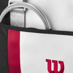 Wilson Tennistassen*Courage Collection Duffle tennistas black white
