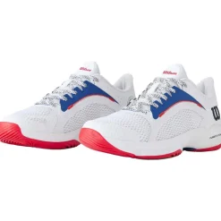 Wilson Padelschoenen*Hurakn 2.0 padelschoenen dames white deja vu blue red