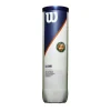 Wilson Tennisballen*Roland Garros All Court tennisballen 4-pack geel