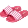 XQ Badslippers|Slippers*000125994005 slippers dames fuchsia white