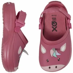 XQ Schoenen*Unicorn klompen junior roze