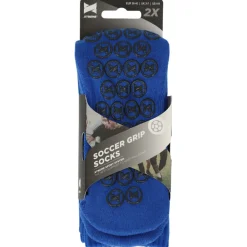 Xtreme Sockswear Voetbalkleding* Grip voetbalsokken kobalt blue 2-pack