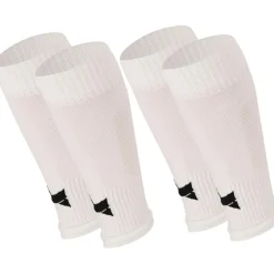 Xtreme Sockswear Scheenbeschermers Voetbal* Pro Footless Soccer sleeves white 2-pack