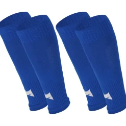 Xtreme Sockswear Scheenbeschermers Voetbal* Pro Footless Soccer sleeves kobalt blue 2-pack