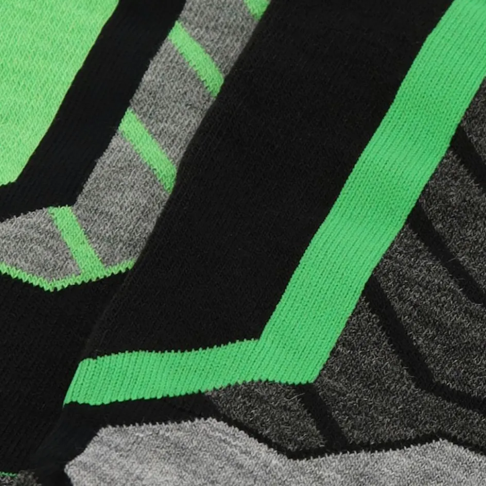 Xtreme Sockswear Skisokken|Snowboardsokken* snowboardsokken heren multi green 2-pack
