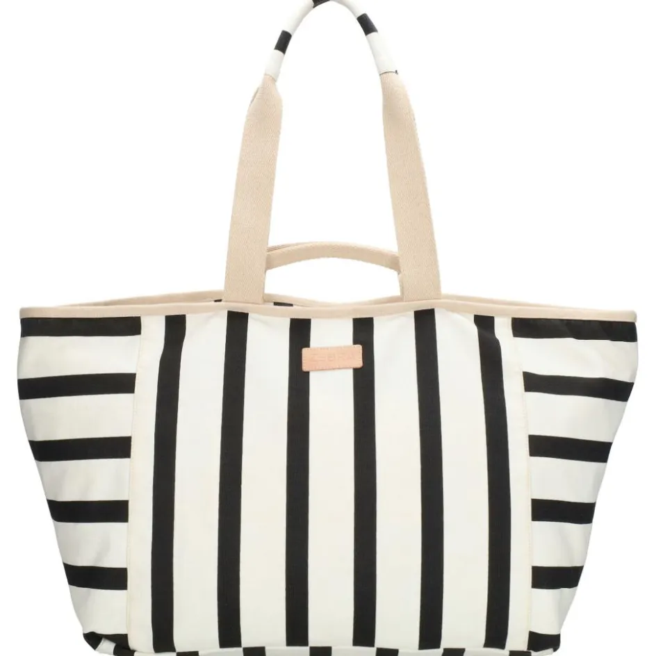 ZEBRA Strandtassen*Richelle strandtas black white
