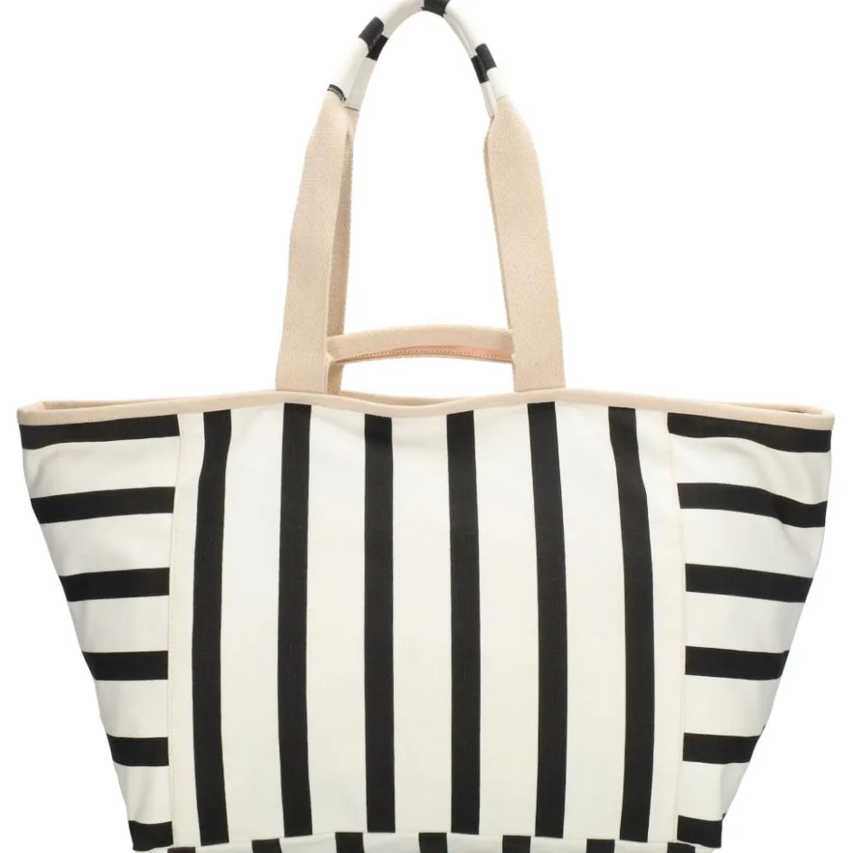 ZEBRA Strandtassen*Richelle strandtas black white